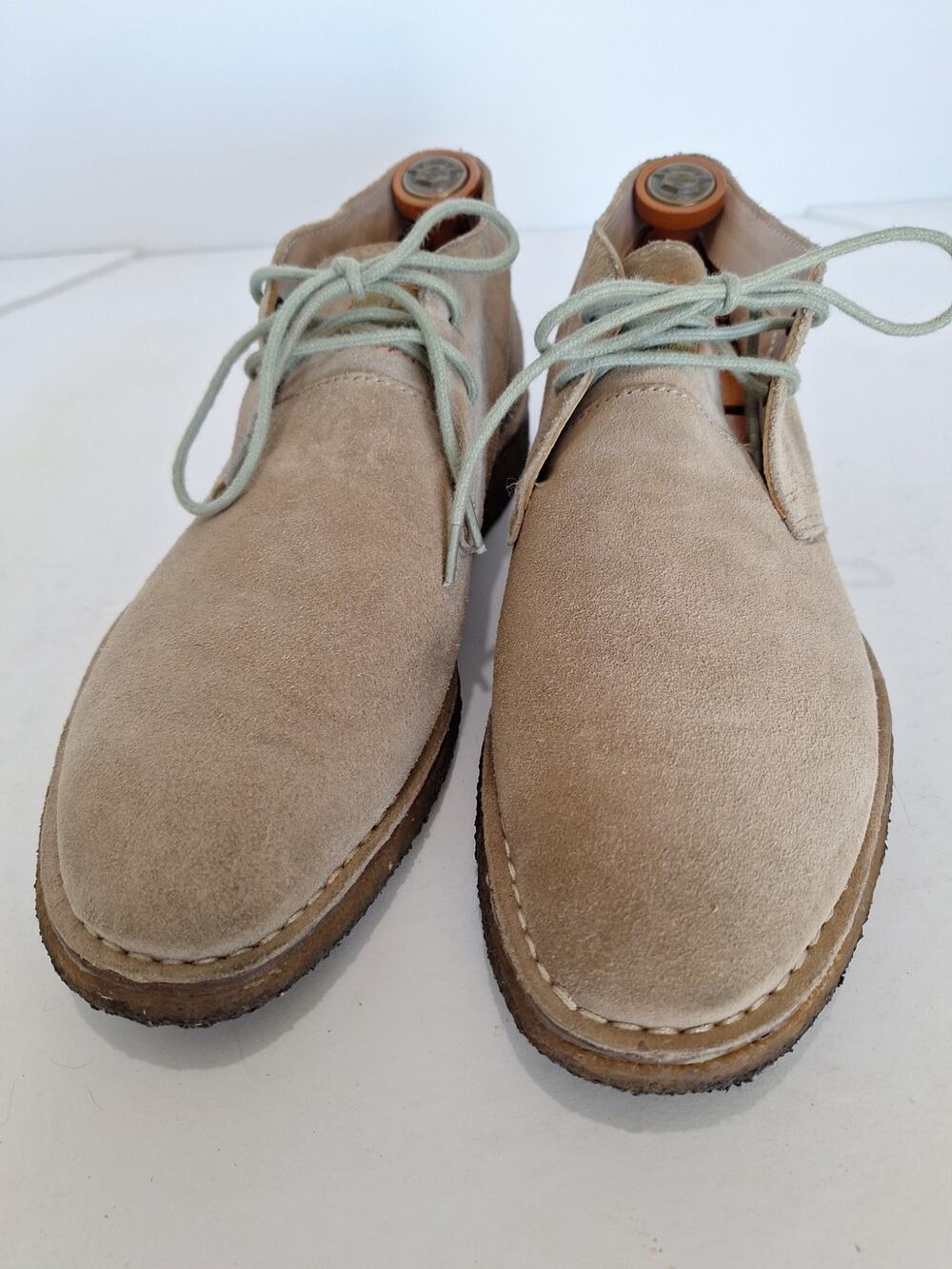 BOSS Orange Beige Suede Desert Chukka Boots Men’s 40 (US 7) Casual Crepe Sole